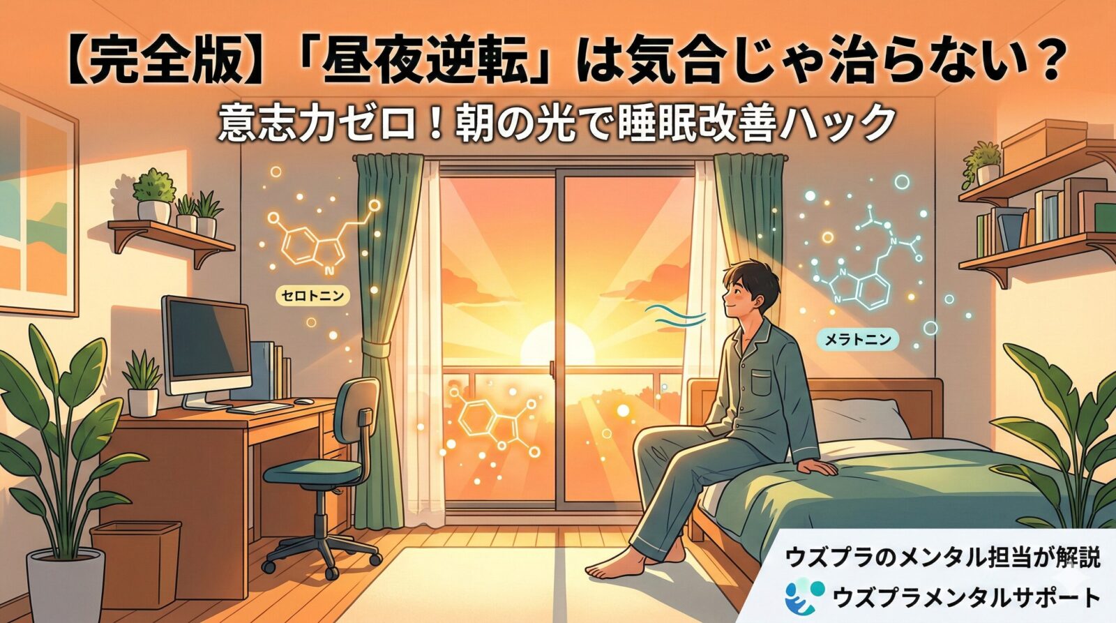 「昼夜逆転」は気合じゃ治らない？