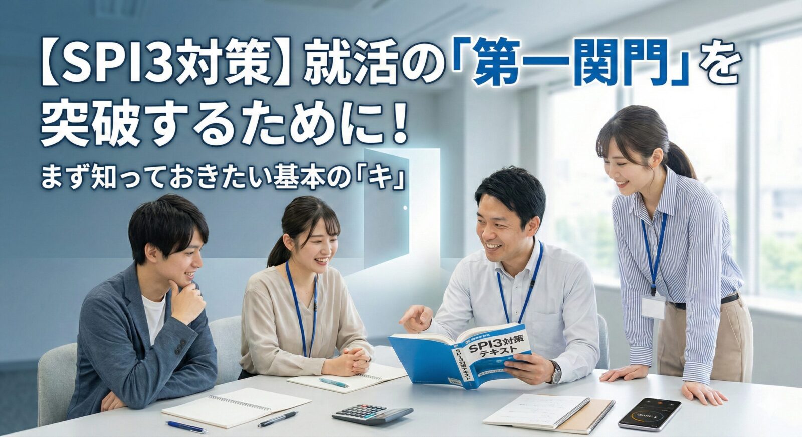 【SPI3対策】就活の「第一関門」を突破するために!まず知っておきたい基本の「キ」