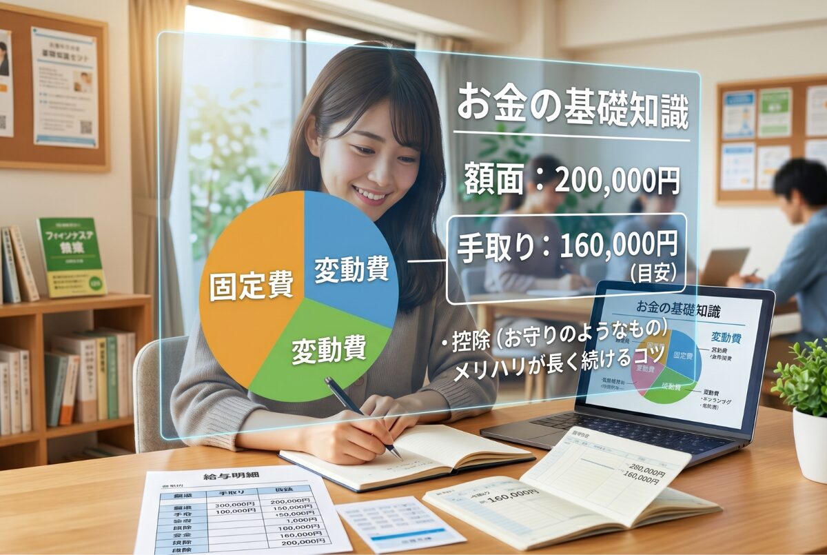 【就労と自立】長く働くために知っておきたい「お金」に関する基礎知識